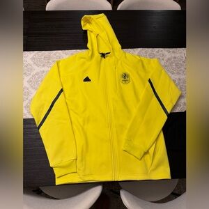 NWOT Adidas Nashville SC Zip Up